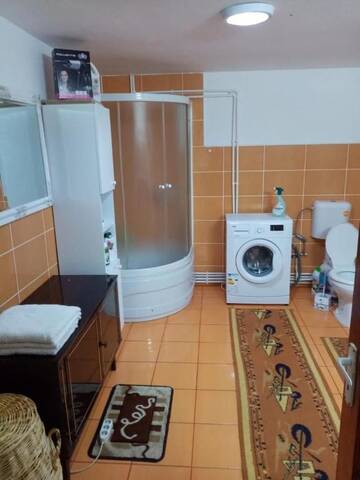 Фото номера Стандартный двухместный номер с 1 кроватью и общей ванной комнатой Проживание в семье Căsuța din pădure de la Câmpu lui Neag г. Cîmpu lui Neag 7